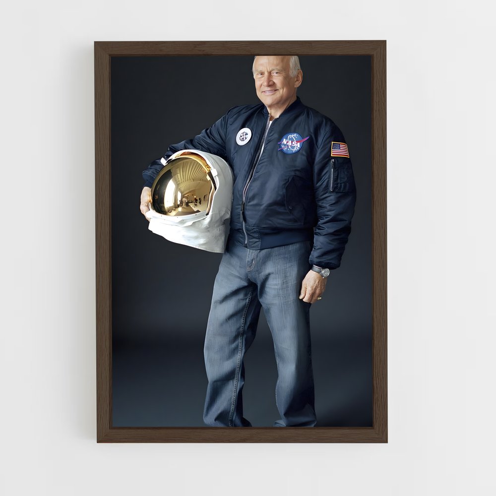 ap-buzz aldrin-7 cadre Bois foncé
