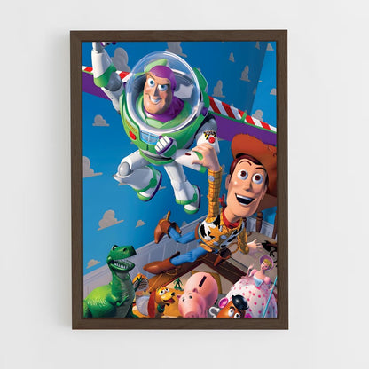 ap-buzz lightyear-4 cadre Bois foncé