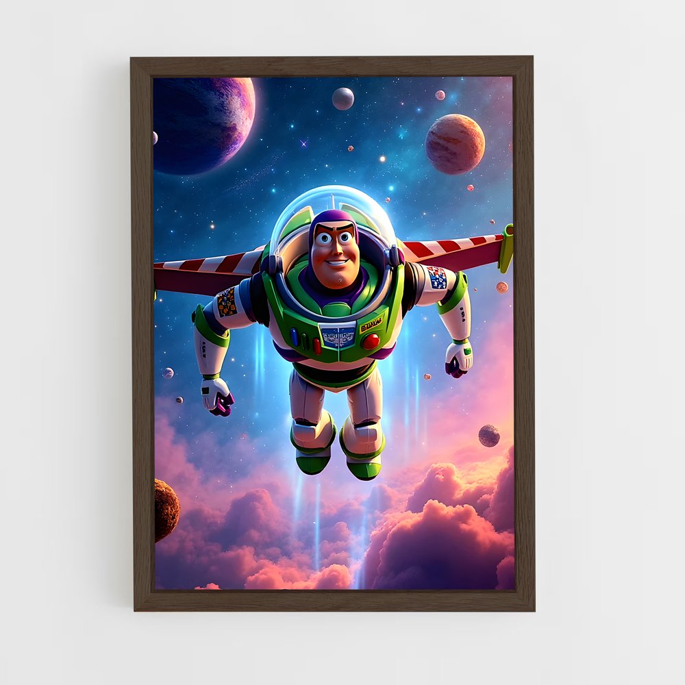 ap-buzz lightyear-5 cadre Bois foncé