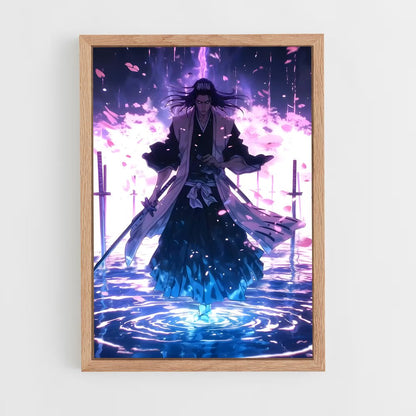 ap-byakuya kuchiki-5 cadre Bois clair