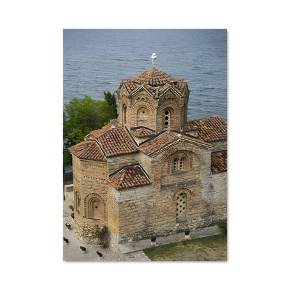 Poster Église au Bord de l'Eau