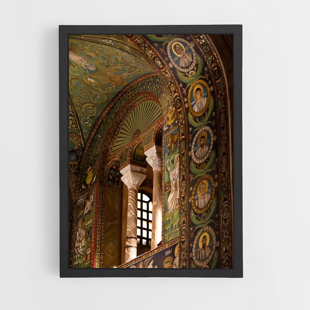 ap-byzantine architecture-1 cadre Noir