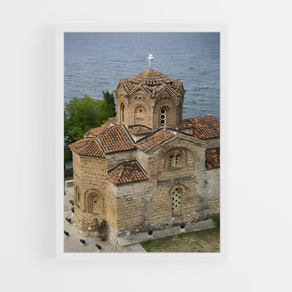 ap-byzantine architecture-2 cadre Blanc