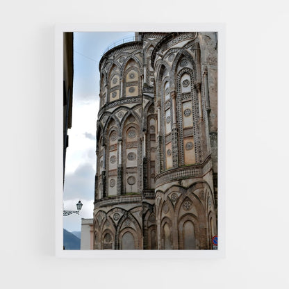 ap-byzantine architecture-3 cadre Blanc