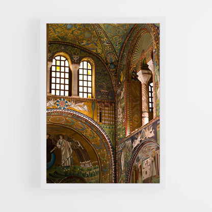 ap-byzantine architecture-5 cadre Blanc