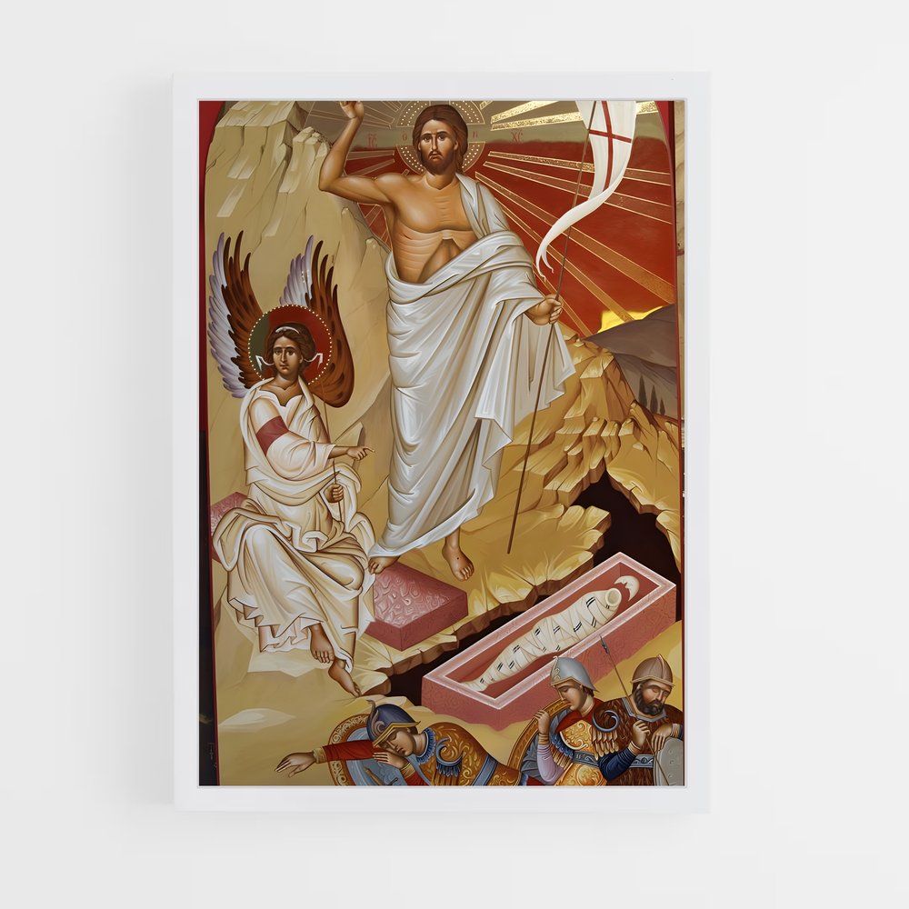ap-byzantine icons-2 cadre Blanc