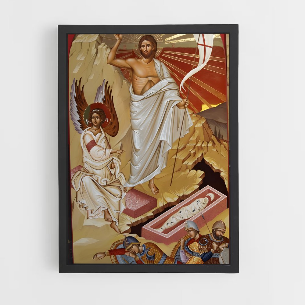 ap-byzantine icons-2 cadre Noir