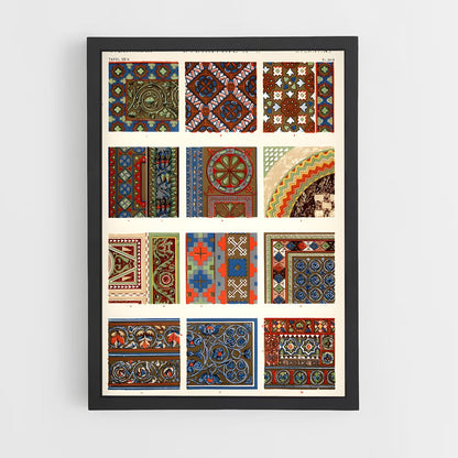 ap-byzantine patterns-5 cadre Noir