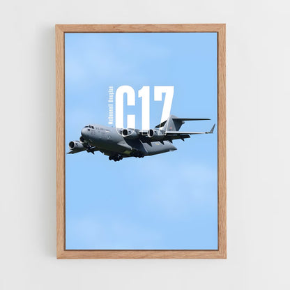 ap-c-17 globemaster-3 cadre Bois clair
