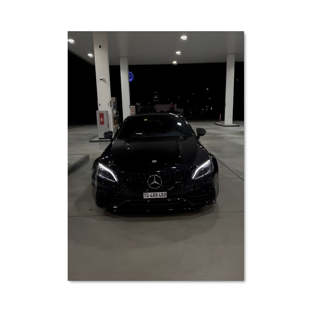 AMG Black Elite Poster – Aesthetic Posters