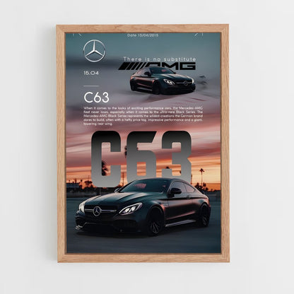 ap-c63 amg-1 cadre Bois clair