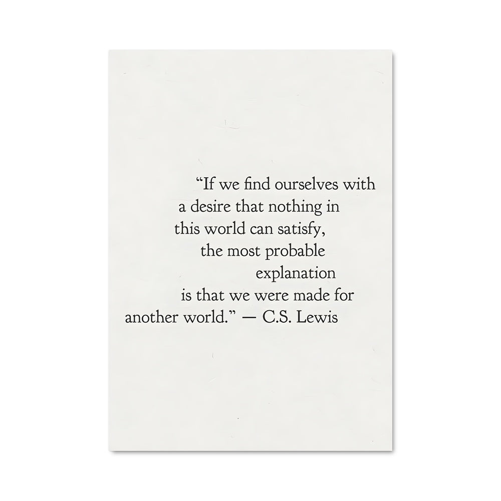Poster Wisdom in Chaos