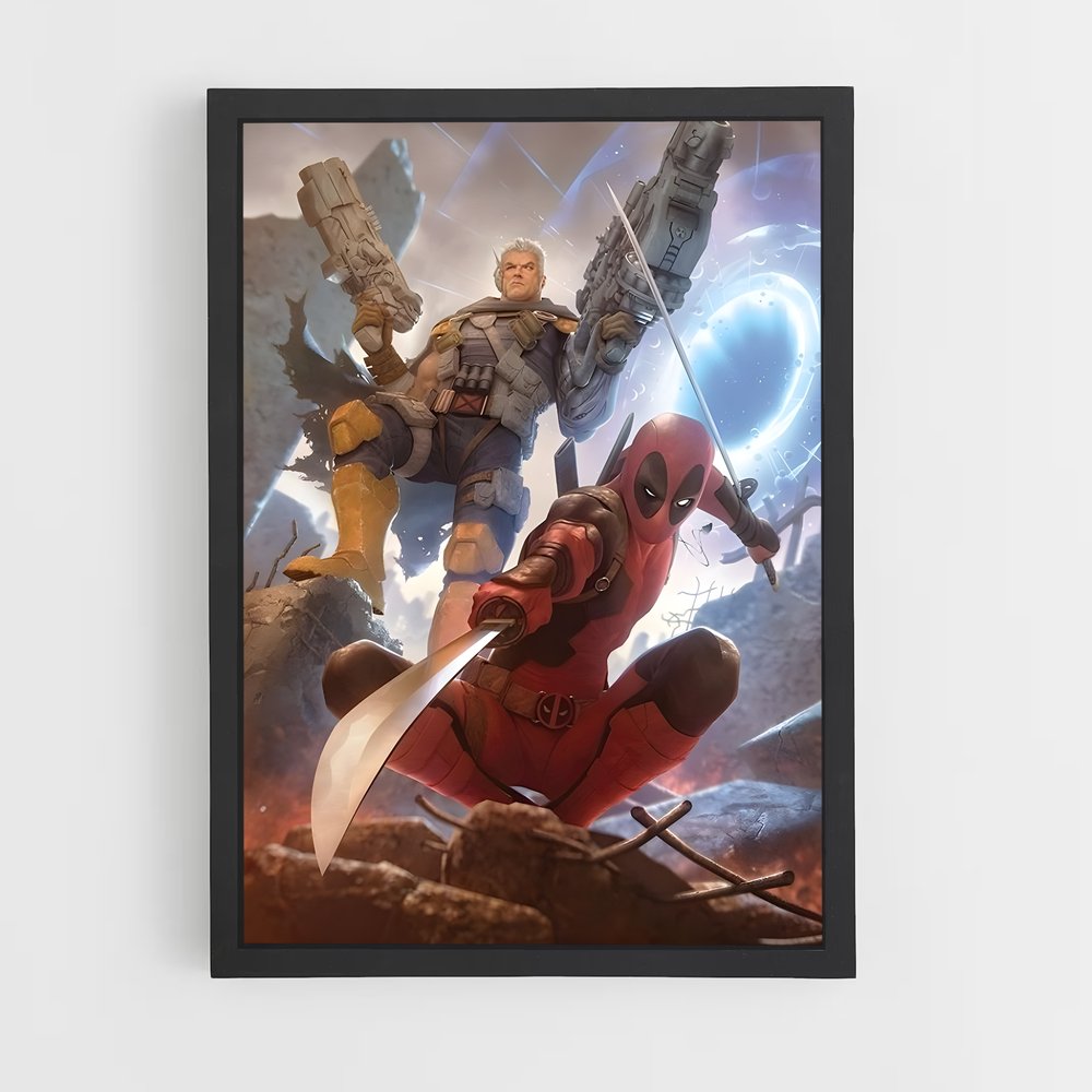 ap-cable deadpool-10 cadre Noir