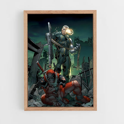 ap-cable deadpool-11 cadre Bois clair