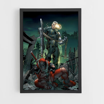 ap-cable deadpool-11 cadre Noir
