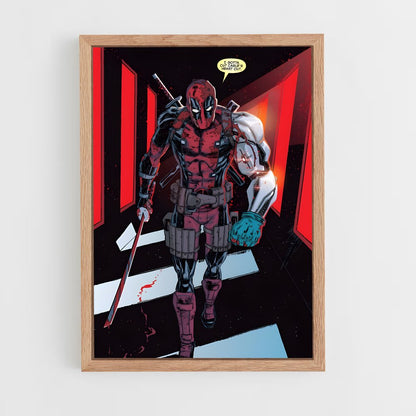 ap-cable deadpool-4 cadre Bois clair