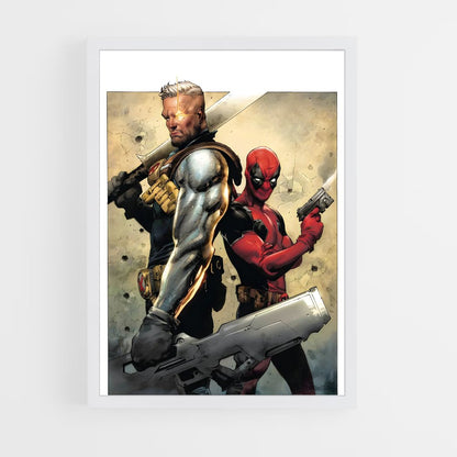 ap-cable deadpool-5 cadre Blanc