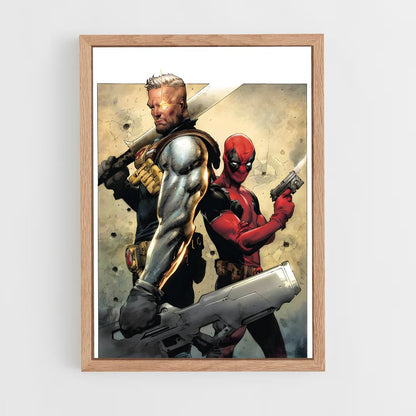ap-cable deadpool-5 cadre Bois clair