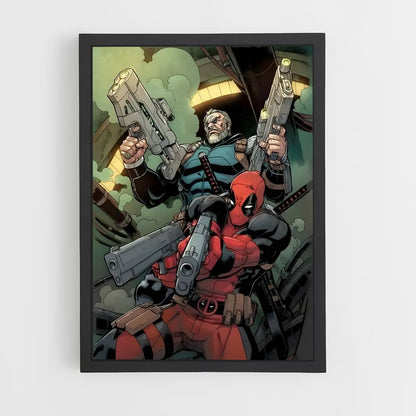 ap-cable deadpool-7 cadre Noir