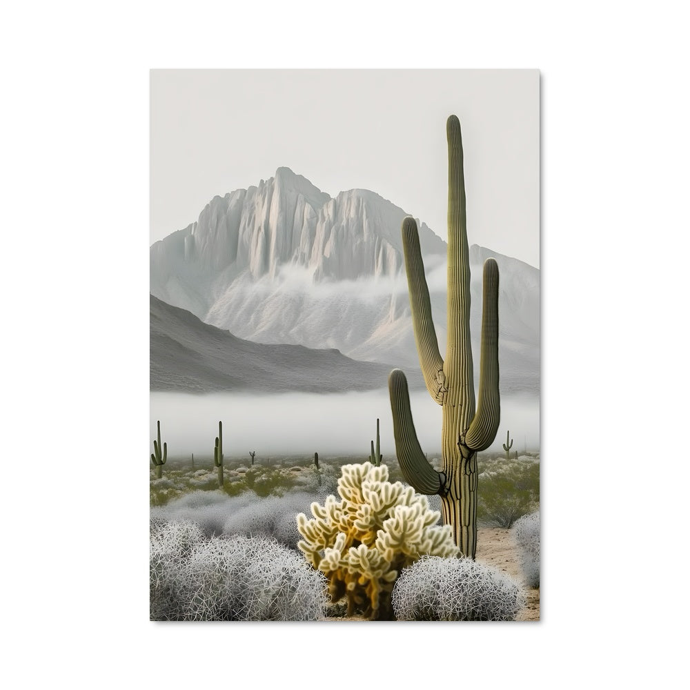 Poster Oasis Cactées