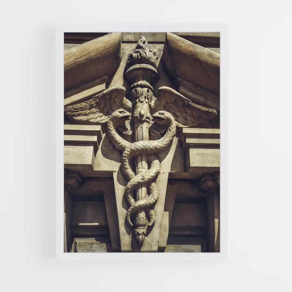ap-caduceus-1 cadre Blanc
