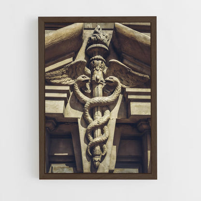ap-caduceus-1 cadre Bois foncé