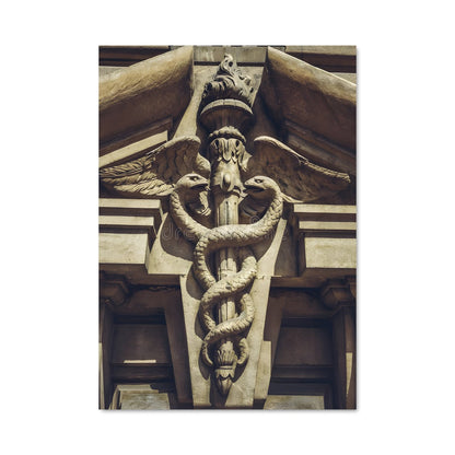 Poster Serpent Caduceus