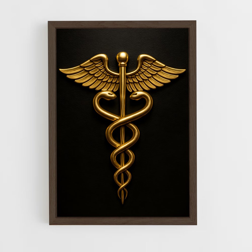 ap-caduceus-2 cadre Bois foncé