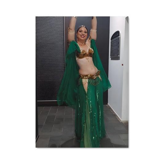 Poster Danseuse Émeraude