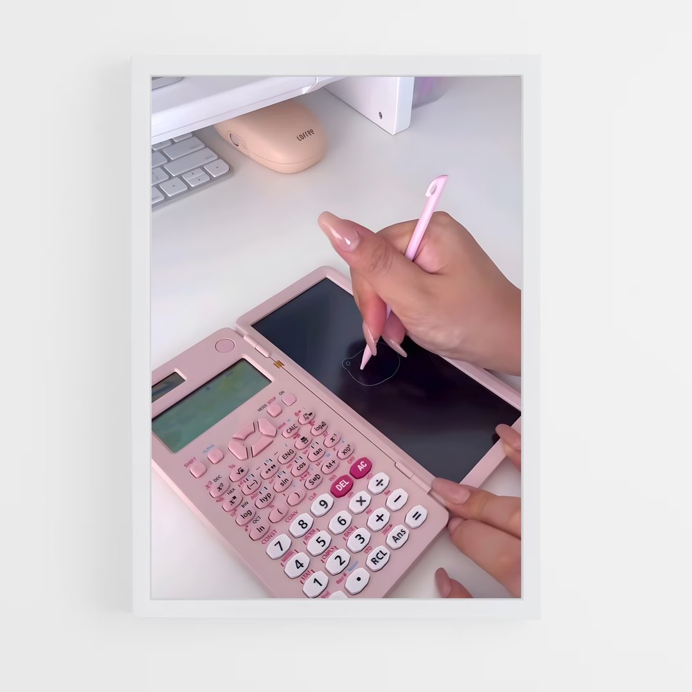 ap-calculator-1 cadre Blanc