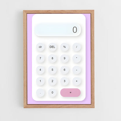 ap-calculator-3 cadre Bois clair