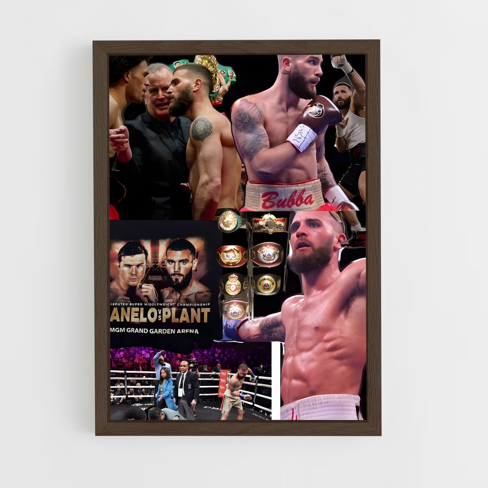 ap-caleb plant-3 cadre Bois foncé