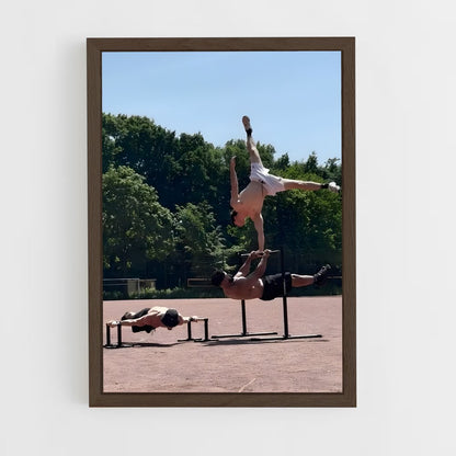 ap-calisthenics unity-1 cadre Bois foncé