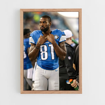ap-calvin johnson-3 cadre Bois clair
