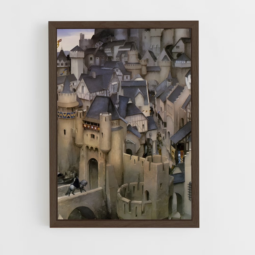 ap-camelot-4 cadre Bois foncé