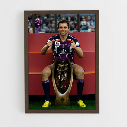 ap-cameron smith-3 cadre Bois foncé