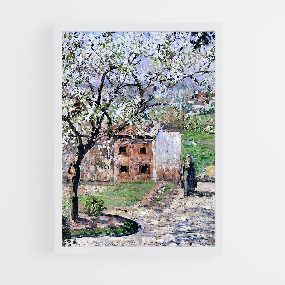 ap-camille pissarro-1 cadre Blanc