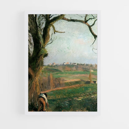 ap-camille pissarro-5 cadre Blanc