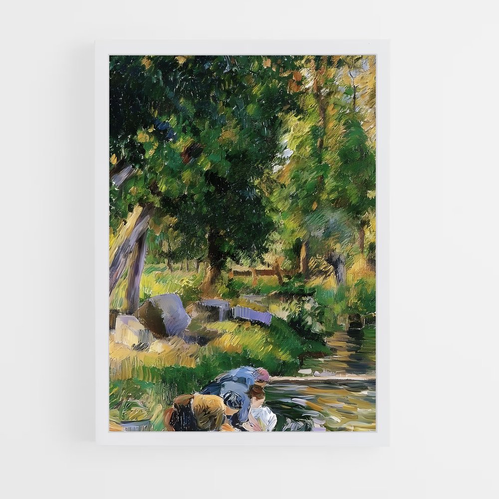ap-camille pissarro-9 cadre Blanc