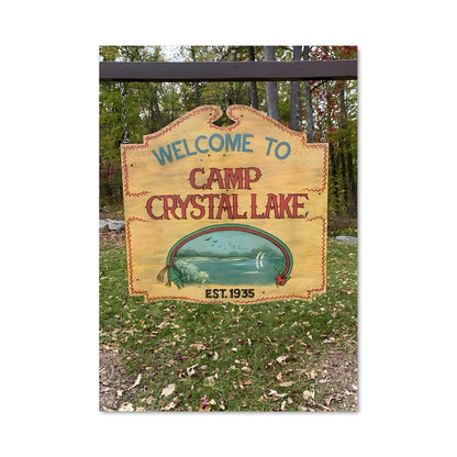 Poster Welcome to Camp Crystal Lake