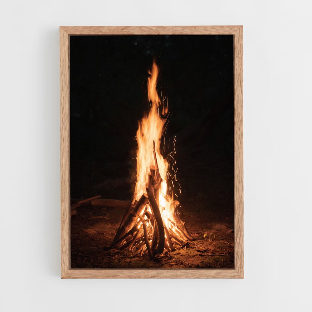 ap-campfire-8 cadre Bois clair