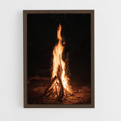 ap-campfire-8 cadre Bois foncé