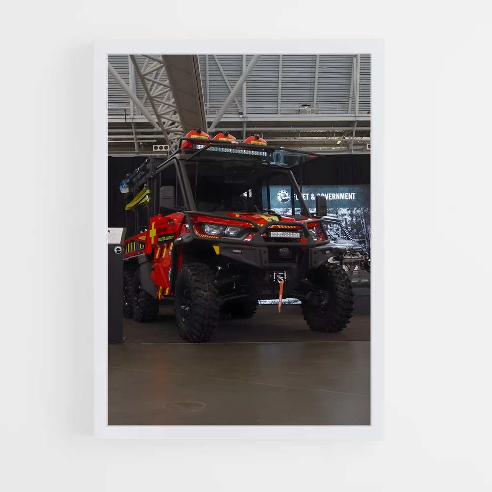 ap-can-am maverick-4 cadre Blanc