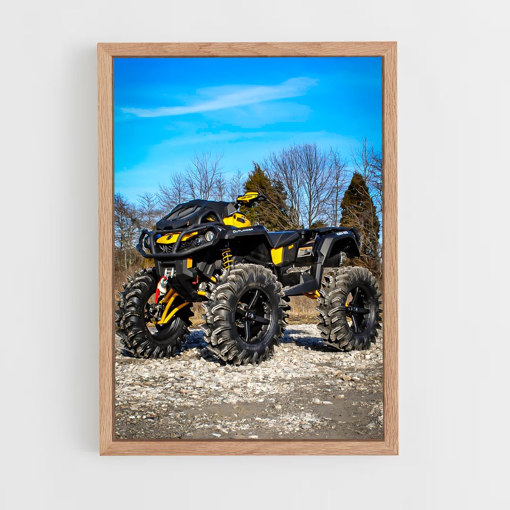 ap-can-am outlander-1 cadre Bois clair