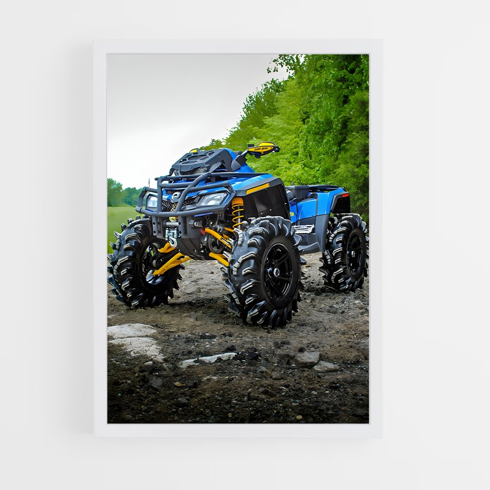ap-can-am outlander-2 cadre Blanc