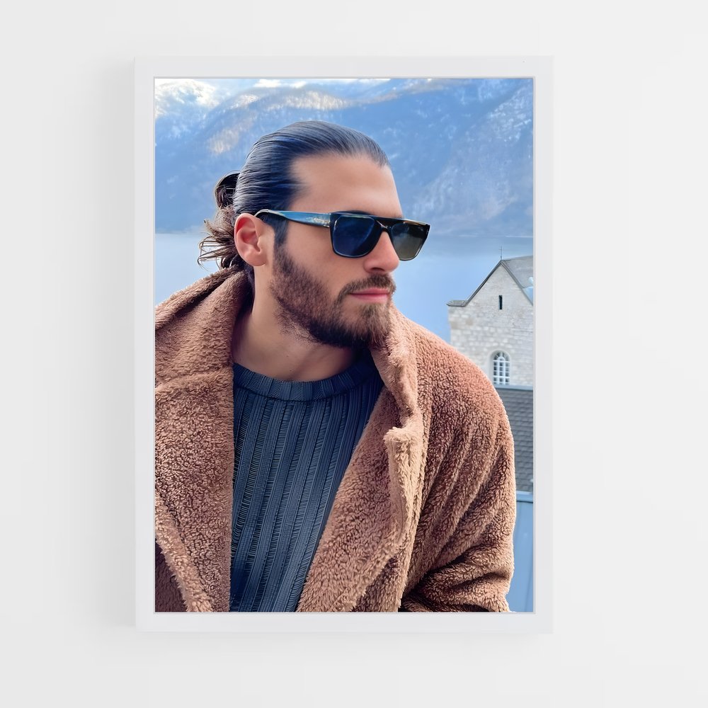 ap-can yaman-4 cadre Blanc