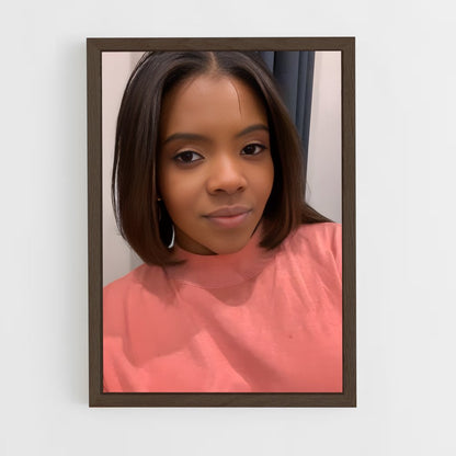 ap-candace owens-5 cadre Bois foncé