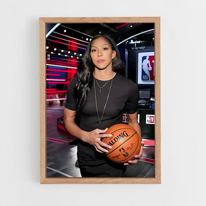ap-candace parker-1 cadre Bois clair