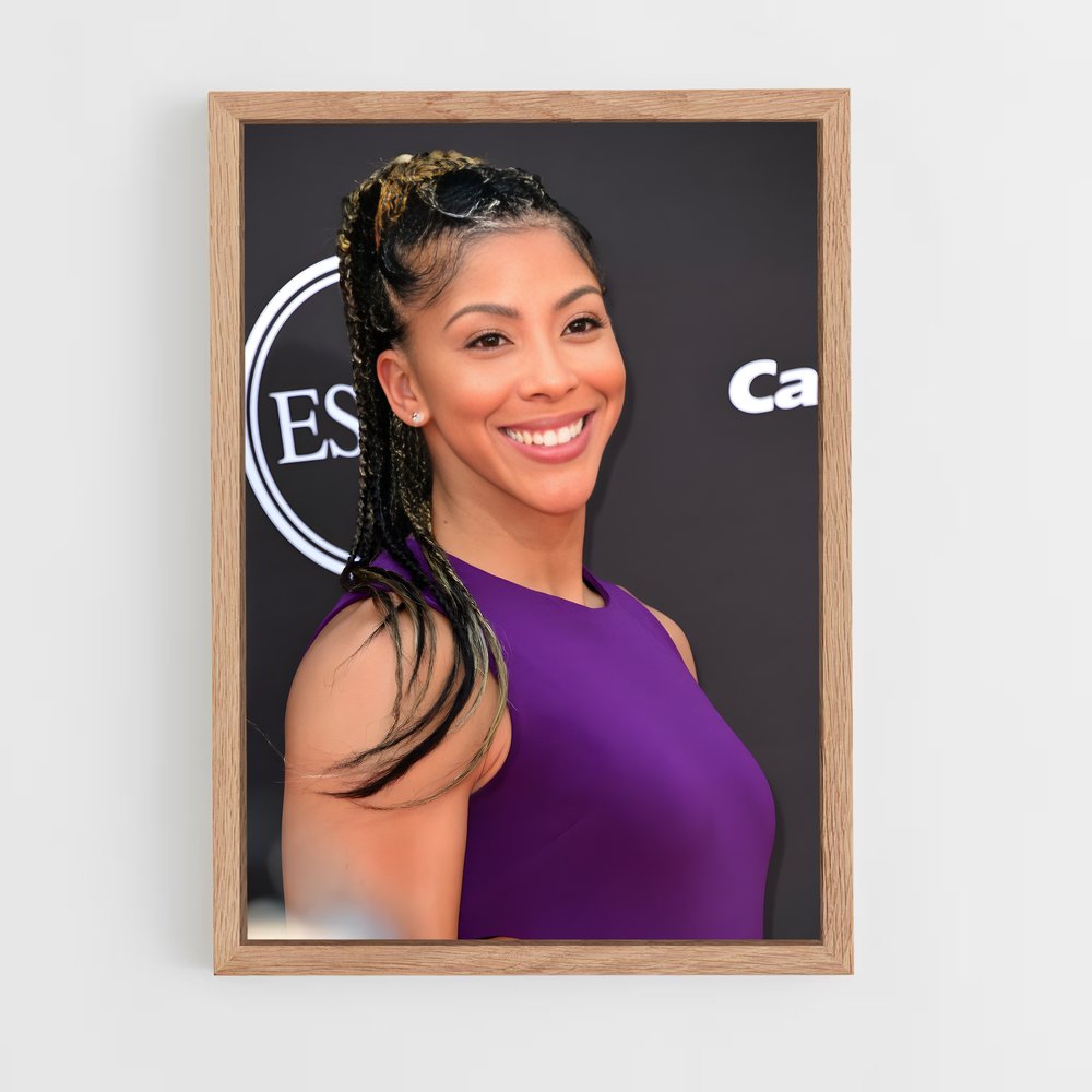 ap-candace parker-3 cadre Bois clair