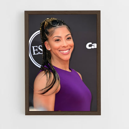 ap-candace parker-3 cadre Bois foncé